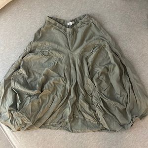 Tempo Paris linen bubble skirt